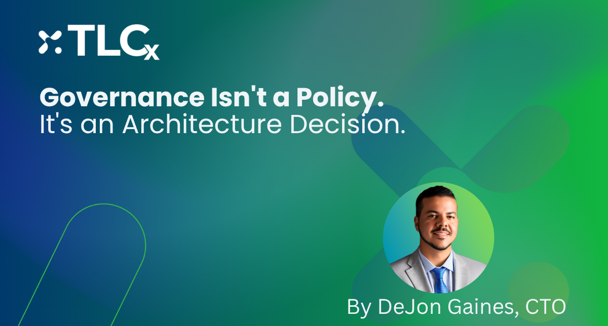 Governance Isnt a Policy